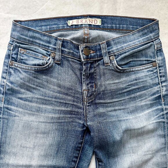 J Brand Skinny Leg Low Rise Heritage Jeans Sz 24 - Picture 4 of 8